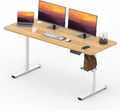FitStand Adjustable Standing Desk, 63x24 Inches Home Office Desk