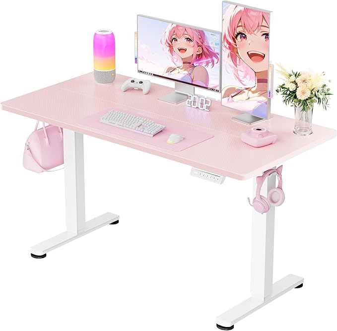 ErGear Height Adjustable Electric Standing Desk, 48 x 24 Inches Sit Stand up by ErGear