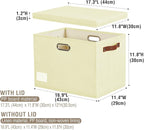 Roobyl 17" Large Collapsible Storage Bins - Image 3