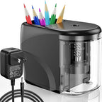 Electric Pencil Sharpener Heavy-Duty Helical Blade Sharpener by RIYO+RIYO