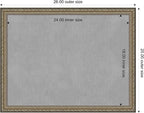 Amanti Art Silver Framed Magnetic Board 20x26 Medium Vision Board - Image 4