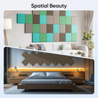 UNECHO 12 Pack 12" X 12" X 0.4" Acoustic Panels - Image 5
