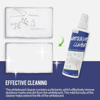 loukin Non-Toxic Whiteboard Cleaner, 3.4 fl oz Dry Erase Board Cleaner - Image 3