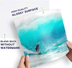 Glossy Photo Paper 8.5x11 Inch, Goefun 200GSM/54LB Inkjet Printer Paper - Image 4