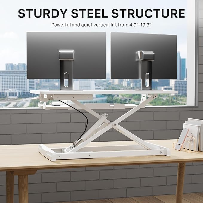 JOY worker Standing Desk Converter, Desktop Workstation Riser - Image 7