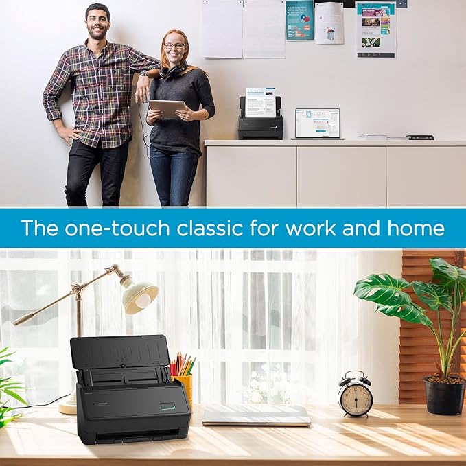 ScanSnap iX2400 High-Speed Simple One-Touch Button Color Document, Photo & - Image 5