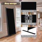 CHOSENM Room Divider, 6 Panel Folding Privacy Screens - Image 4