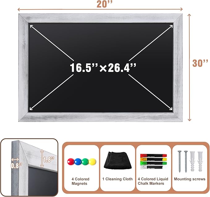 SELEAD Magnetic Chalkboard Words Sign - Image 8