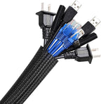 AGPTEK Cable Sleeve Cover, 6.6ft by AGPTEK