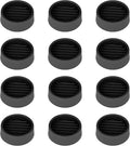 VOCOMO Non Slip Furniture Pads, 1.5' Round Black Rubber Caster Cups, Anti Slide by VOCOMO