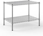 Regal Altair 24" Deep x 36" Wide x 27" Height Wire Shelving Kit | 2-Tier | NSF by Regal+Altair