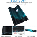 iCasso Extended Gaming Mouse Pad, Large 3mm Non-Slip Rubber Base Mousepad - Image 5