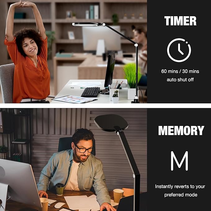 Desk Lamps for Home Office, 2000LM Eye-Caring Desk Light - Image 6