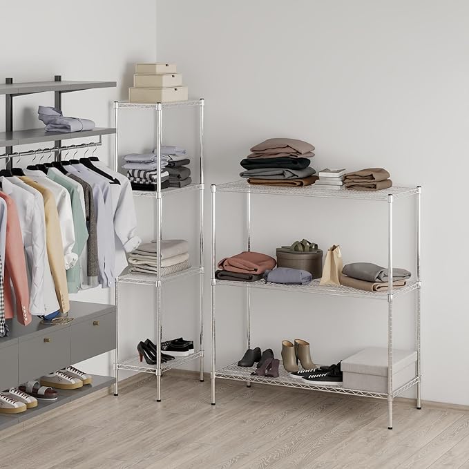 Regal Altair 21" Deep x 48" Wide x 54" Height Wire Shelving Kit | 3-Tier | NSF - Image 7