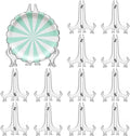 LonlyEagle 12 Pack 5 Inch Clear Plastic Easels or Stand/Plate Holders to by LonlyEagle
