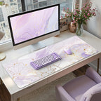 iCasso Desk Cover Mat, Extra Large Lotus Mouse Pad, Desk Pad Mat, Office Matt - Image 8