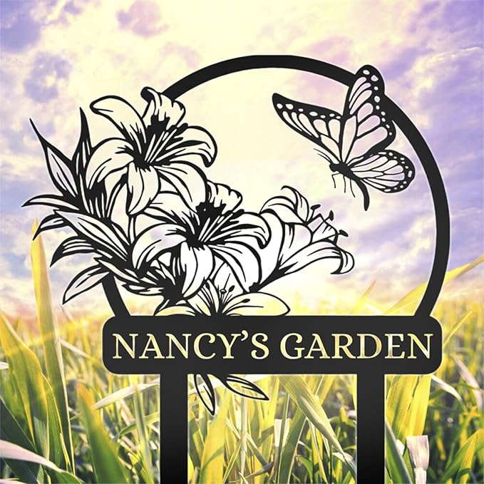 Personalized Garden Signs | Customized Metal Yard Sign Stakes | Custom - Image 8