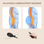 comrelax Back Massager with Heat, Massage Seat Cushion with 3D Lumbar Support - Image 6