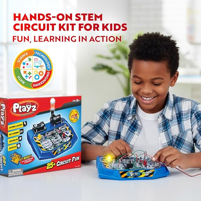 Playz Electrical Circuit Board Engineering Kit - Image 2