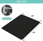 Vicwe Office Chair Mat for Hardwood Floor, Gaming Chair Mat for Hardwood - Image 7