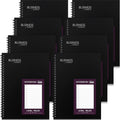 Resurhang 8 Pack Wirebound Business Notebook Legal Ruled Spiral Notebook 8-1/2"