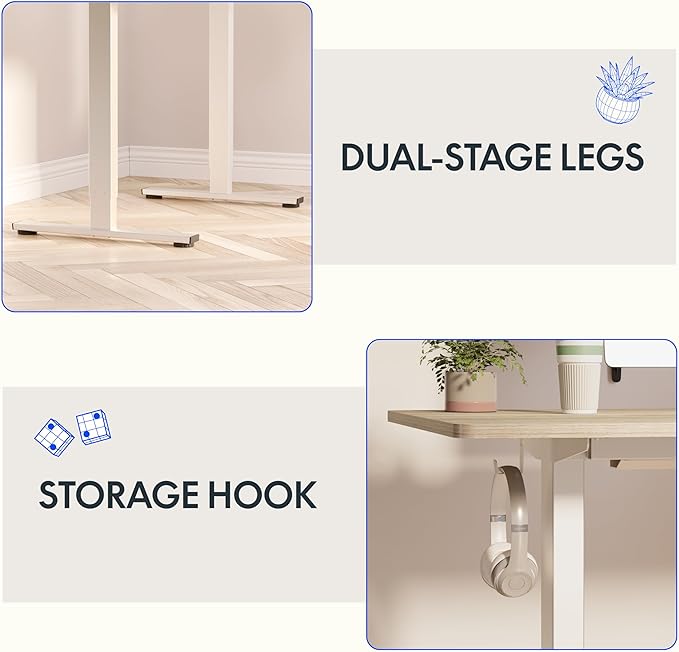 FLEXISPOT EN1 One-Piece Standing Desk - Image 7