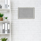 Amanti Art Silver Framed Magnetic Board 13x19 Small Vision Board - Image 5