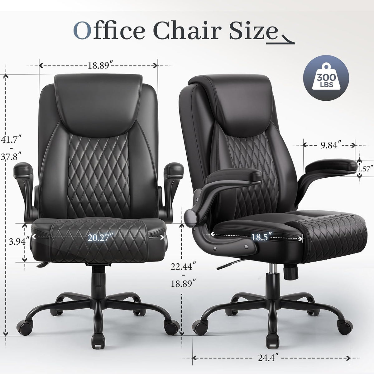 gtpoffice executive office chair with comfortable lumbar support, close-up detail
