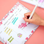 Weekly Planner Notepad Tear Off Set of 2 Weekly Calendar Pad 52 Undated To Do - Image 9