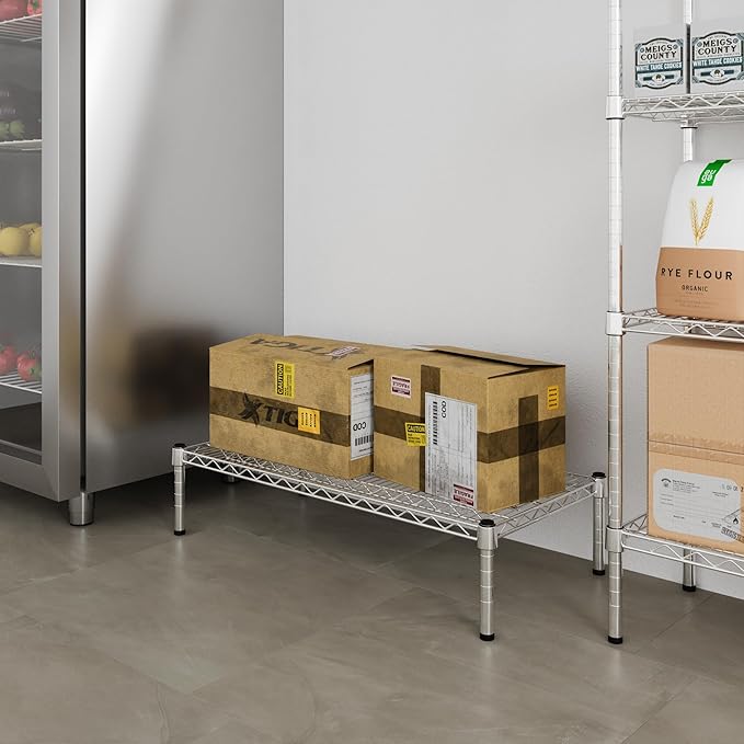 Regal Altair 18" Deep x 36" Wide x 8" Height 1-Tier Wire Shelving Kit | NSF - Image 6