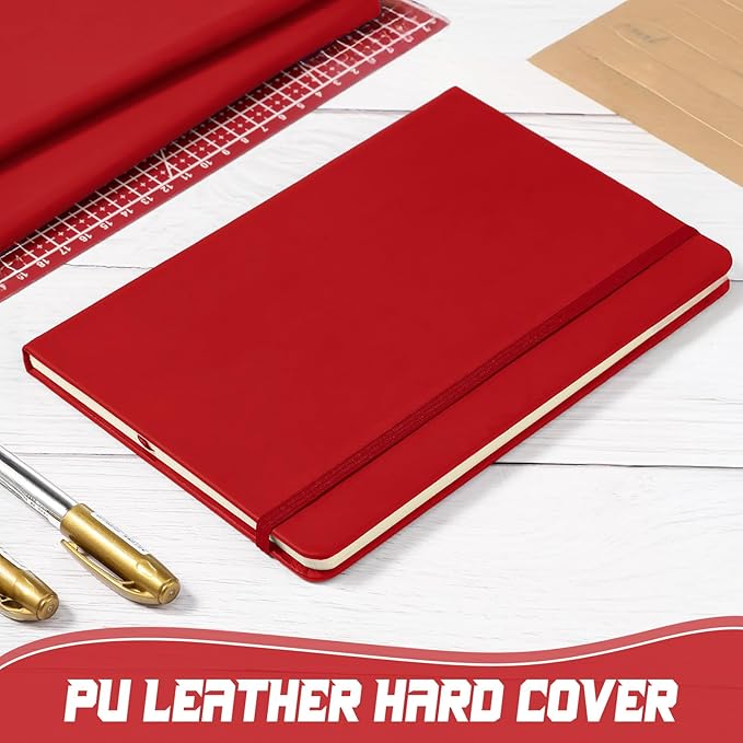 Honoson 20 Pack Lined Journal Notebooks A5 Hardcover Executive Notebook 5.5" x - Image 5