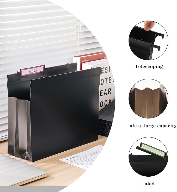 Hanging rose gold file manager, equipped - Image 7