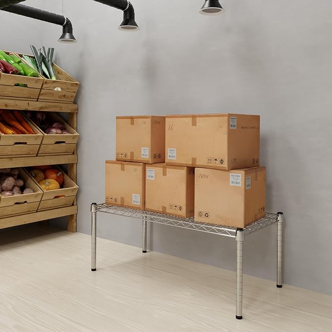 Regal Altair 18" Deep x 36" Wide x 14" Height Wire Shelving Kit | 1-Tier | NSF - Image 8