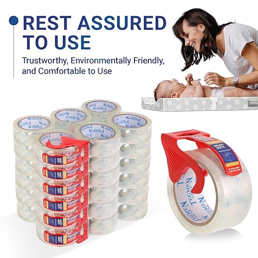 TegmenSeal Heavy Duty Clear Packing Tape - Image 2