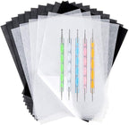100 Sheets White Tracing Paper 100 Sheets Carbon Transfer Paper and 5 Pieces by Ueerdand