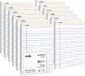 ViVin 5 x 8 Inch Legal Pads, 12 Pack, Narrow Ruled, 50 Sheets Per Writing Pad by ViVin