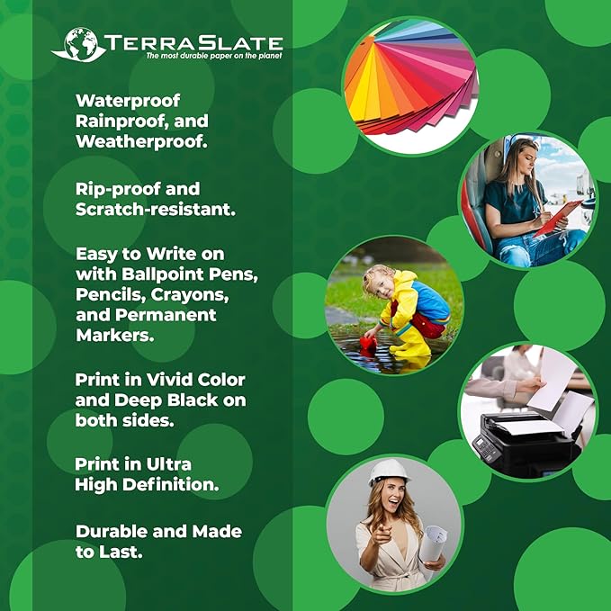 TerraSlate Printable Waterproof Paper - Image 3