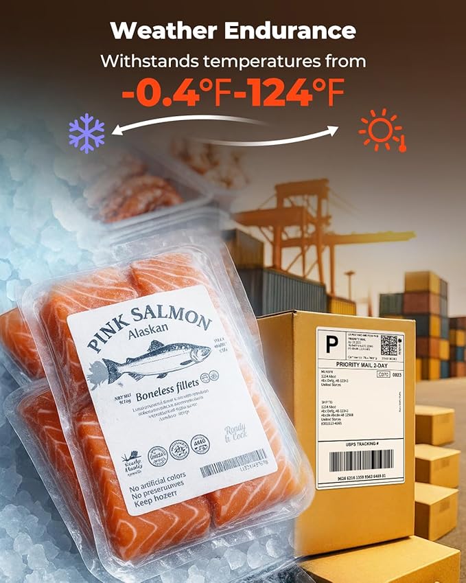 MUNBYN 4"x6" Direct Thermal Shipping Labels, Durable Waterproof, Scratch-Proof - Image 6