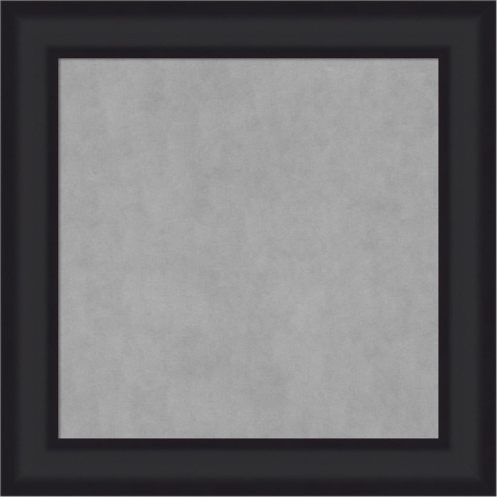 Amanti Art Black Framed Magnetic Board 15x15 X-Small Vision Board