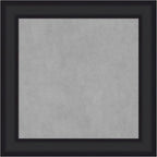 Amanti Art Black Framed Magnetic Board 15x15 X-Small Vision Board by AmantiArt