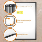 VIZ-PRO Magnetic Whiteboard/Dry Erase Board - Image 4