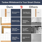 Calendar Whiteboard for Wall, 17x13 Inches White Board Calendar Dry Erase - Image 3