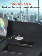 Recessed Power Grommet 3 inch - Image 3