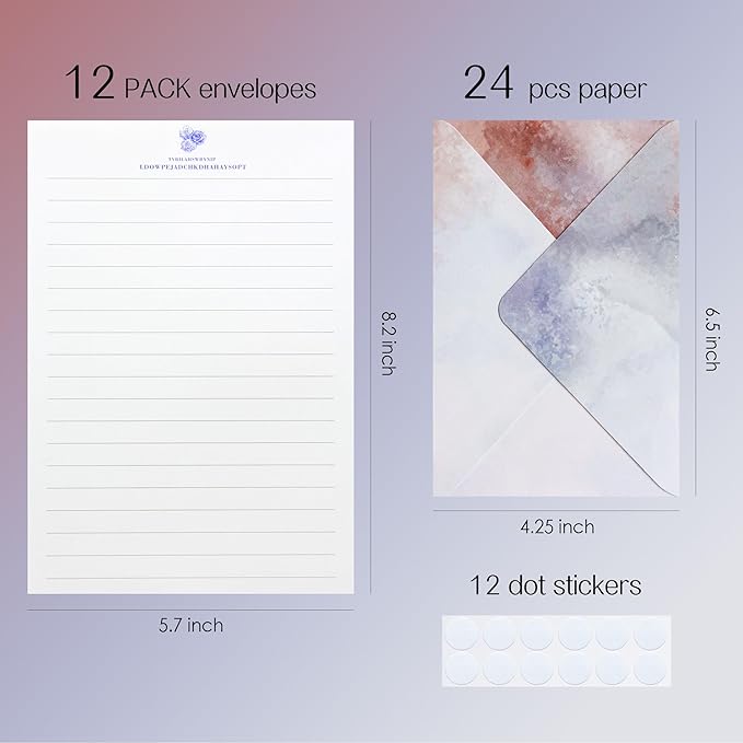 Tuhangcc Stationary Paper Set Minimalism - Image 4