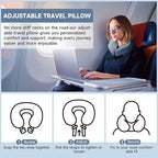 SPRFUFLY Soft Travel Pillow, 100% Memory Airplane Pillow - Image 6
