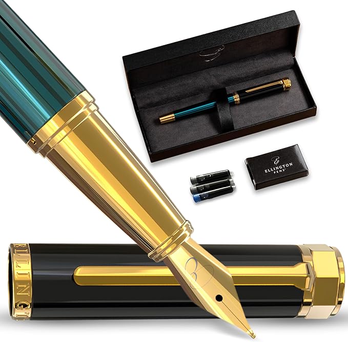 Ellington Pens Luxury Fountain Pen Set by EllingtonPens