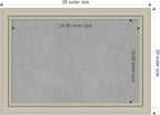 Amanti Art Silver Framed Magnetic Board 20x28 Medium Vision Board - Image 4