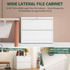 2 Drawer Lateral File Cabinet - Image 4
