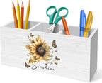HUKINE Sunflower Inspirational Quotes Pen Holder by Unknown