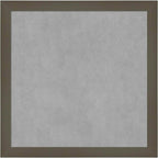 Amanti Art Grey Framed Magnetic Board 13x13 X-Small Vision Board by AmantiArt